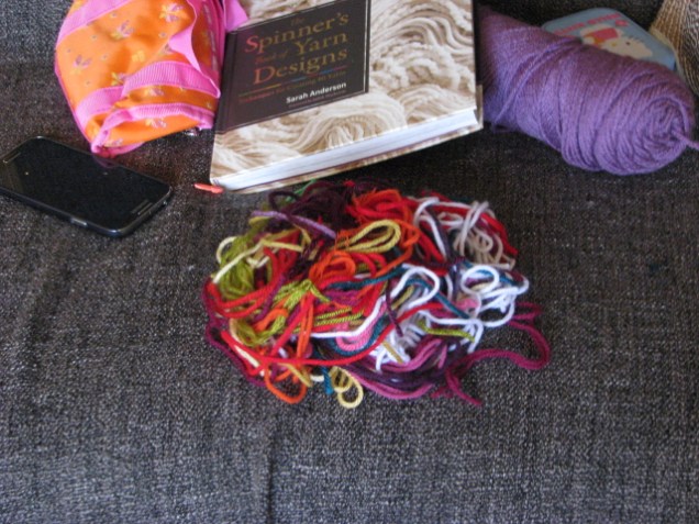 2014 Crochet Mood Blanket Scraps